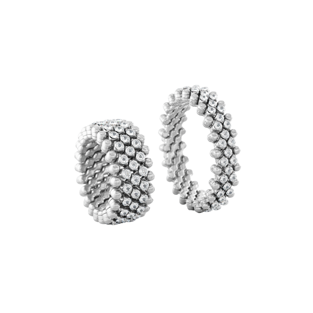 Serafino Consoli Brevetto Classic ring witgoud met diamant - RMS5M2WGWD - #3 Serafino Consoli Brevetto Classic ring witgoud met diamant - RMS5M2WGWD - #3