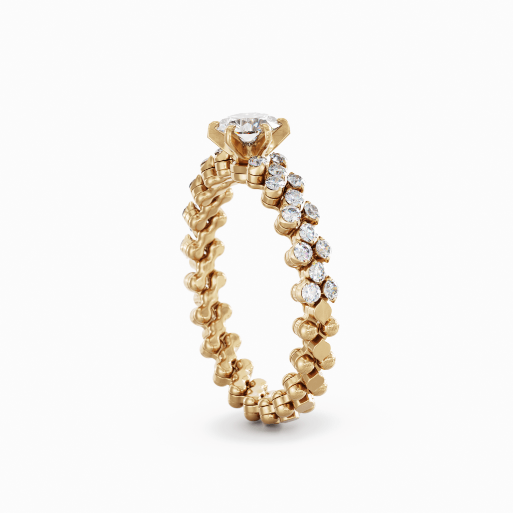 Unico Flexibele ring - Serafino Consoli - RMSSLWD1003H2RGWD GIA Unico Flexibele ring - Serafino Consoli - RMSSLWD1003H2RGWD GIA