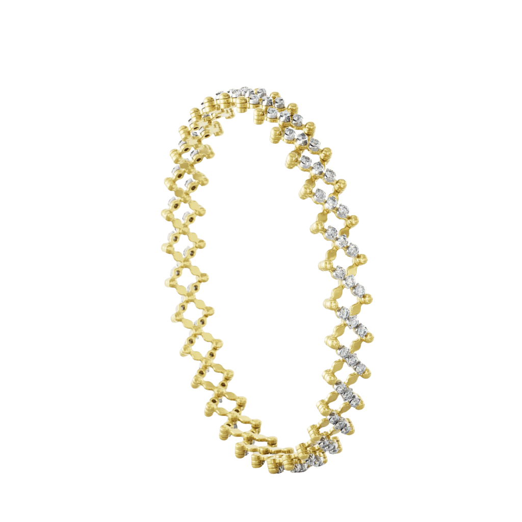 Serafino Consoli Serafino Classic armband geelgoud met diamant - S.RB5M2YWGWD - #2 Serafino Consoli Serafino Classic armband geelgoud met diamant - S.RB5M2YWGWD - #2
