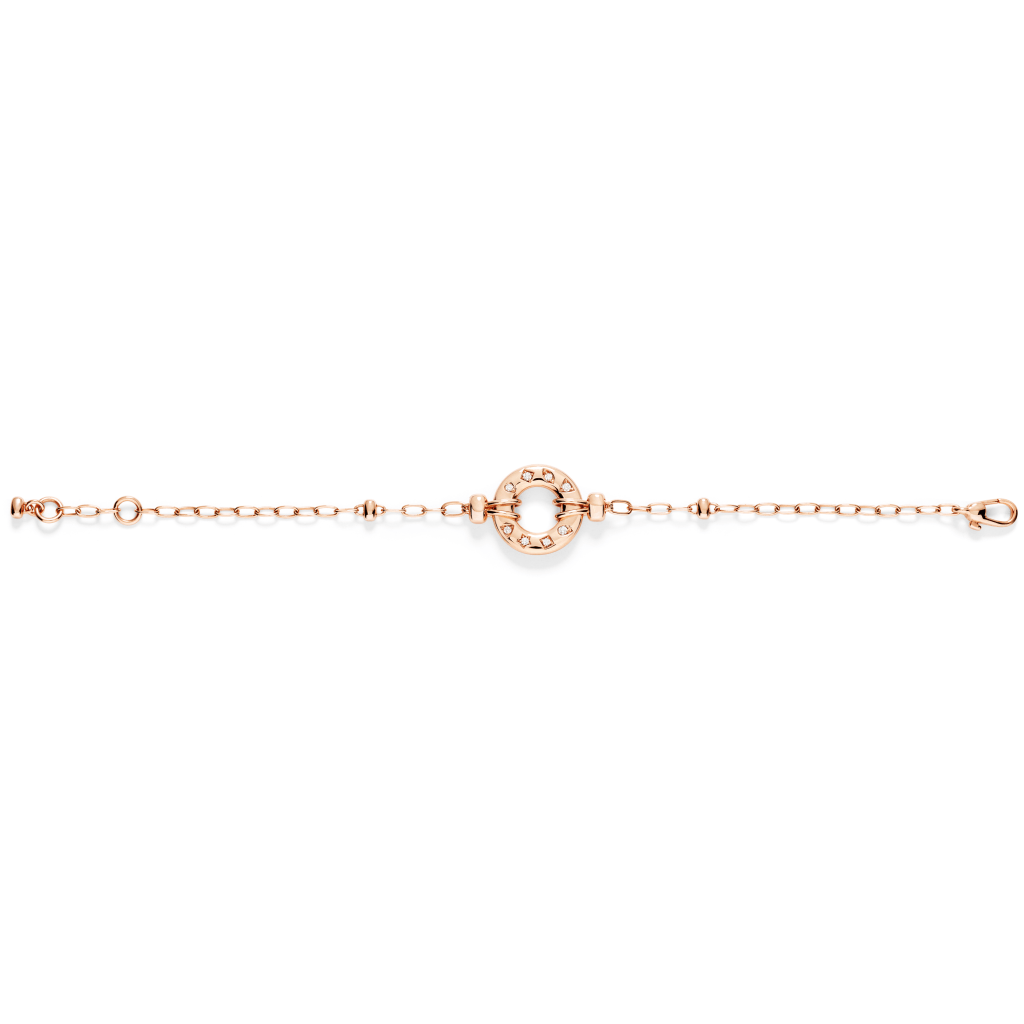 Pomellato Iconica armband roodgoud met diamant - PBC6040 O7000 DB000 - #2 Pomellato Iconica armband roodgoud met diamant - PBC6040 O7000 DB000 - #2