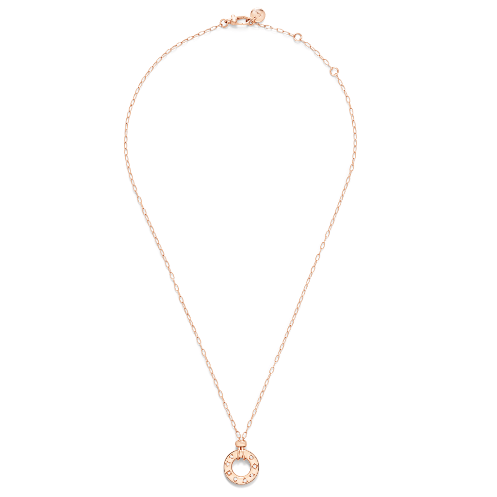 Pomellato Iconica collier roodgoud met diamant - PCC6040 O7000 DB000 - #3 Pomellato Iconica collier roodgoud met diamant - PCC6040 O7000 DB000 - #3