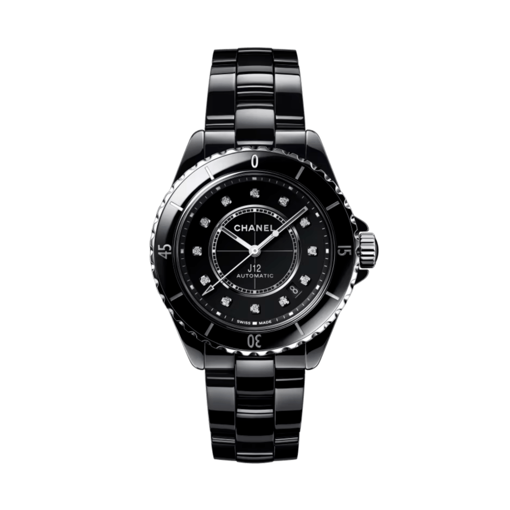CHANEL J12 Black Diamond Indicators 38mm - H5702 - #1 CHANEL J12 Black Diamond Indicators 38mm - H5702 - #1