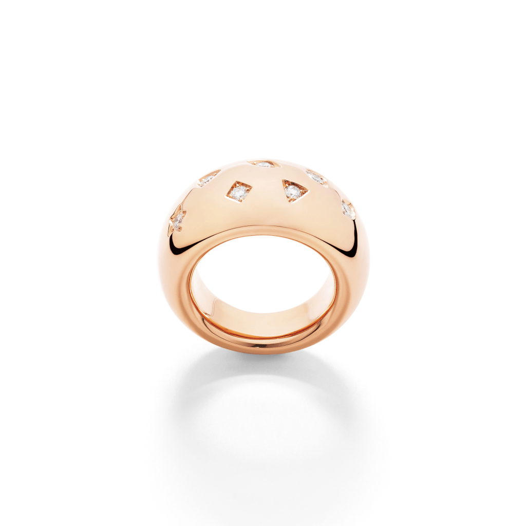 Pomellato Iconica ring roodgoud met diamant - PAC6007 O7000 DB000 - #2 Pomellato Iconica ring roodgoud met diamant - PAC6007 O7000 DB000 - #2