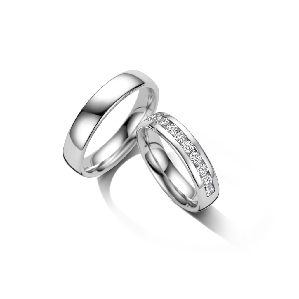 Trouwring Classic Love Collection witgoud - 246772 - #6 Trouwring Classic Love Collection witgoud - 246772 - #6
