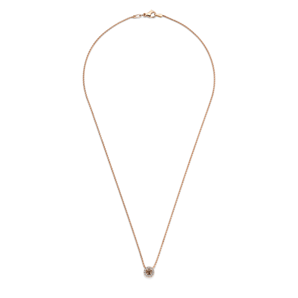 Schaap en Citroen Diamonds collier roodgoud met diamant - #4 Schaap en Citroen Diamonds collier roodgoud met diamant - #4