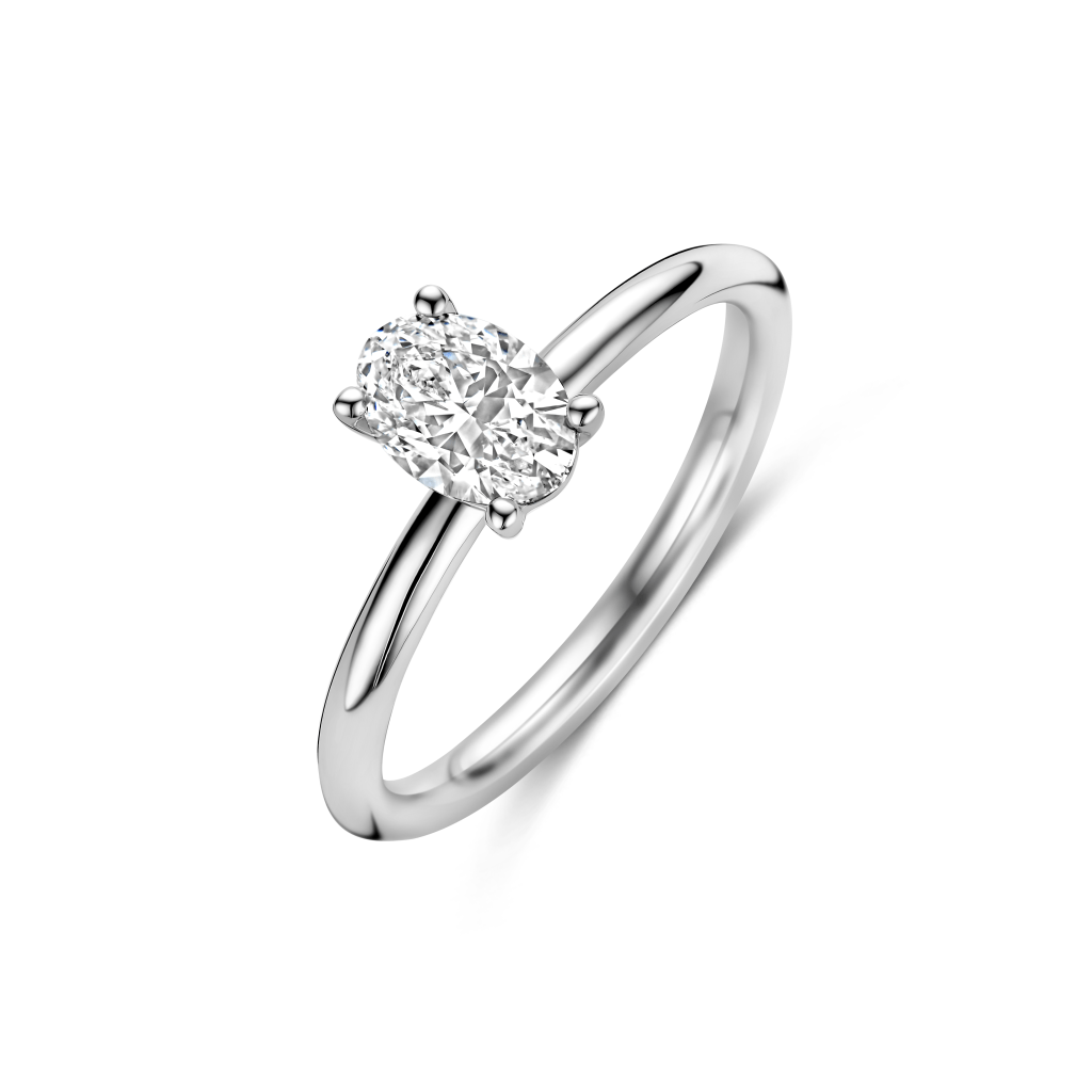 Schaap en Citroen Diamonds ring witgoud met diamant - #1 Schaap en Citroen Diamonds ring witgoud met diamant - #1