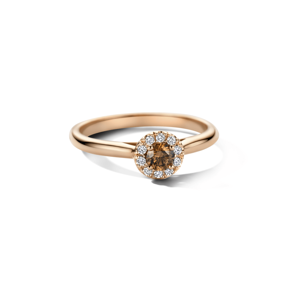 Schaap en Citroen Diamonds ring roodgoud met diamant - #5 Schaap en Citroen Diamonds ring roodgoud met diamant - #5