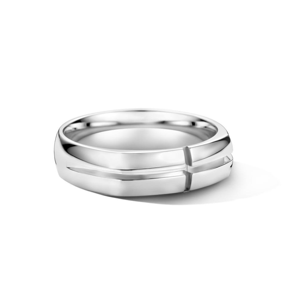 Trouwring Classic Love Collection witgoud - 274660 - #5 Trouwring Classic Love Collection witgoud - 274660 - #5