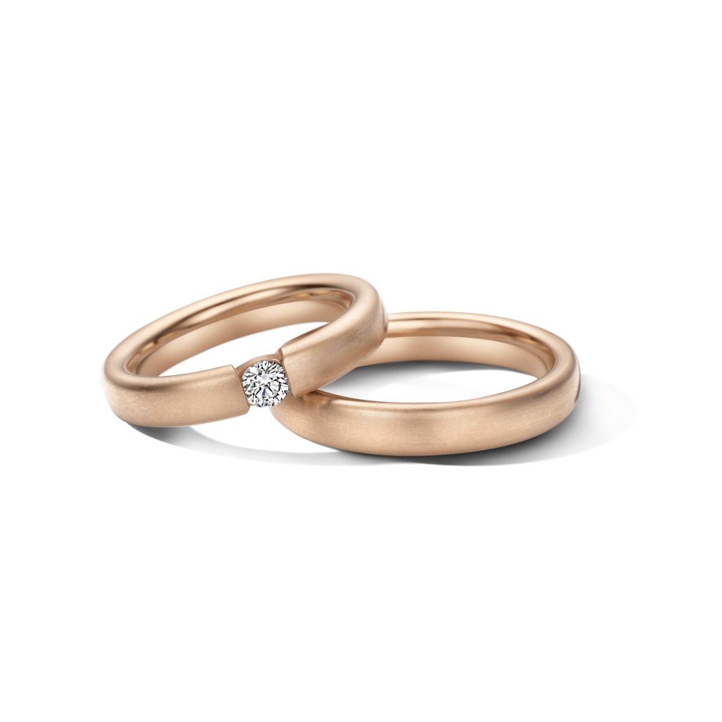 Trouwring Classic Love Collection roodgoud - 280006 - #4 Trouwring Classic Love Collection roodgoud - 280006 - #4