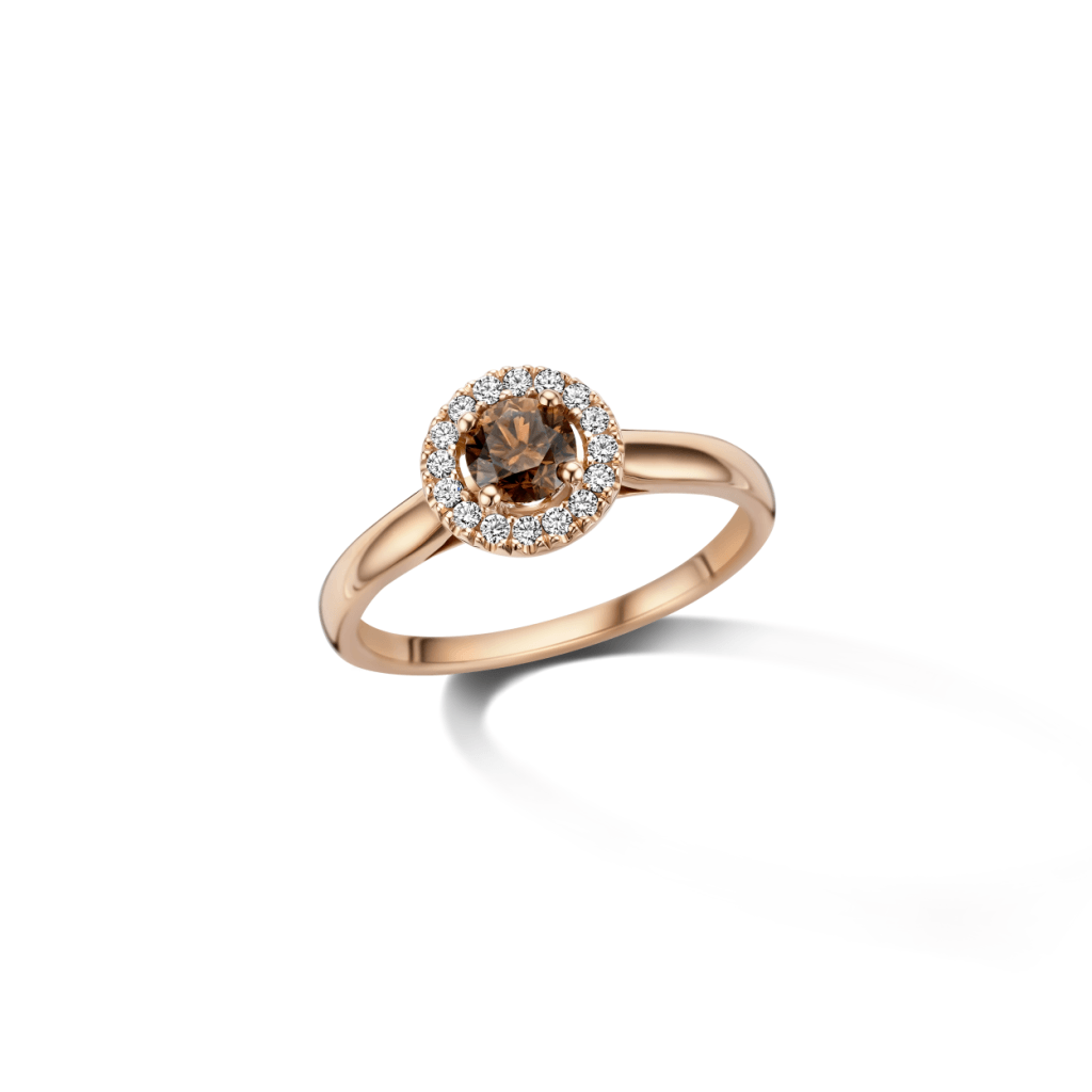 Schaap en Citroen Diamonds ring roodgoud met diamant - #5 Schaap en Citroen Diamonds ring roodgoud met diamant - #5