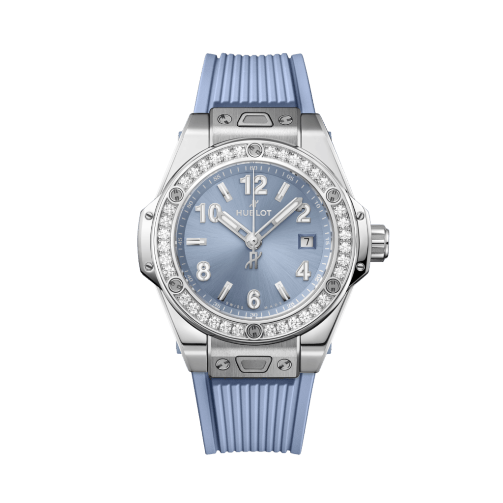 Hublot Big Bang One Click Steel Coal Blue Diamonds 33mm - 485.SX.717B.RX.1204 - #1 Hublot Big Bang One Click Steel Coal Blue Diamonds 33mm - 485.SX.717B.RX.1204 - #1