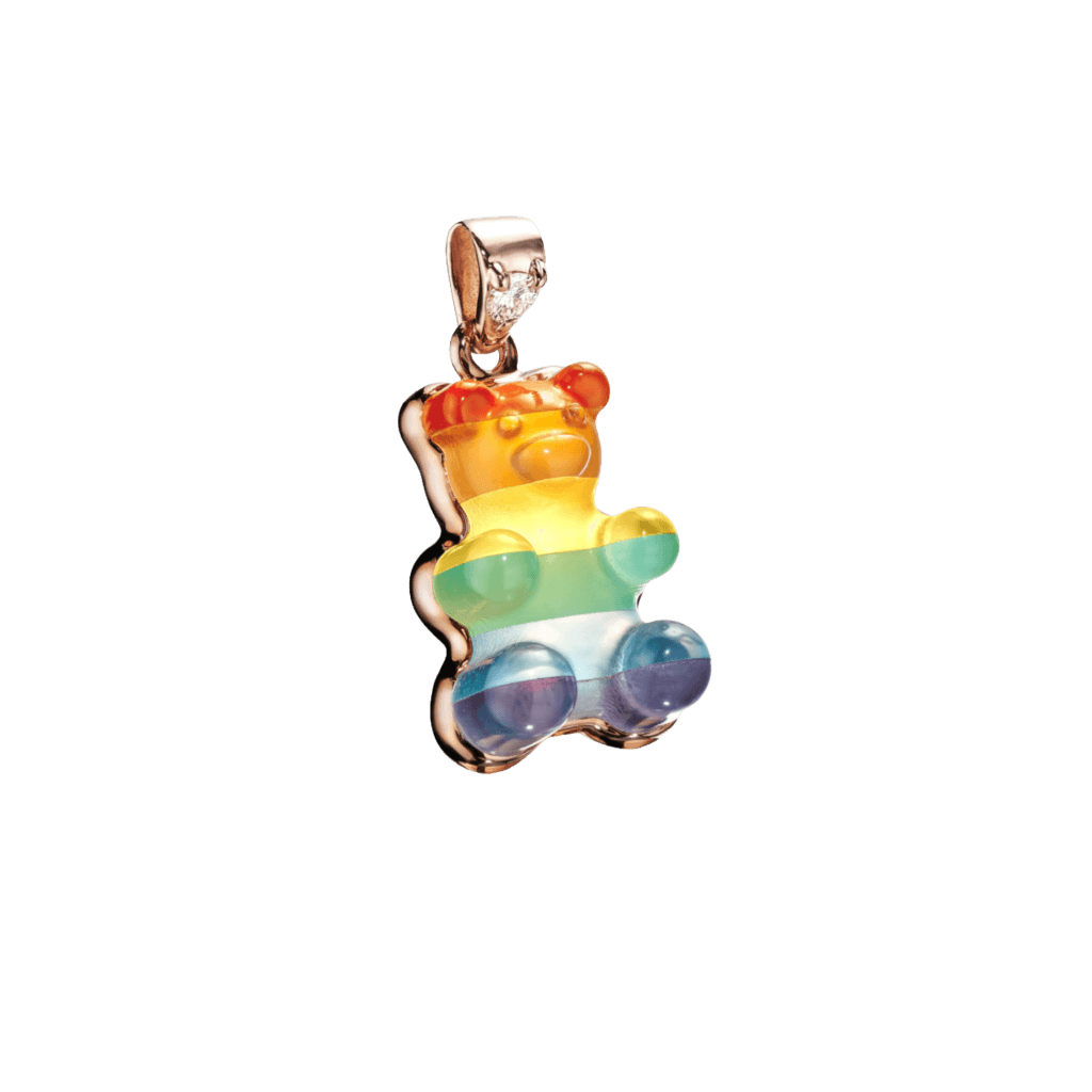 Colours Hanger - Gemmy Bear - Gb rainbow Colours Hanger - Gemmy Bear - Gb rainbow