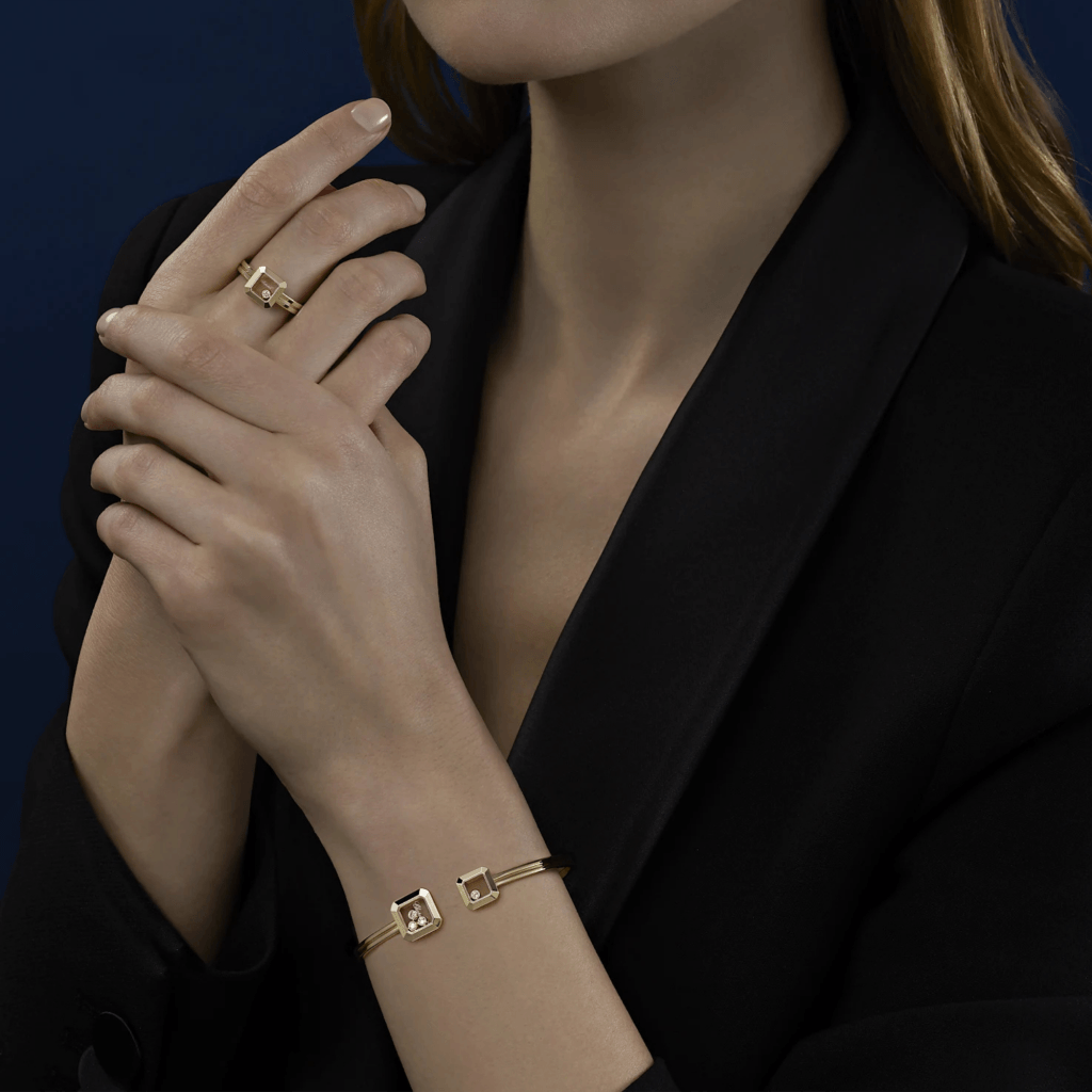 Chopard Happy Diamonds Icons Square armband geelgoud met diamant - 85A114-0002 - #5 Chopard Happy Diamonds Icons Square armband geelgoud met diamant - 85A114-0002 - #5