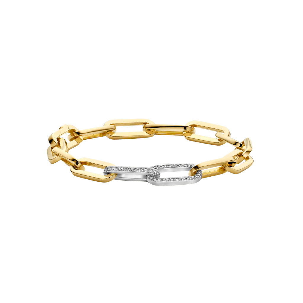 Schaap en Citroen Diamonds armband geelgoud met diamant - #1 Schaap en Citroen Diamonds armband geelgoud met diamant - #1