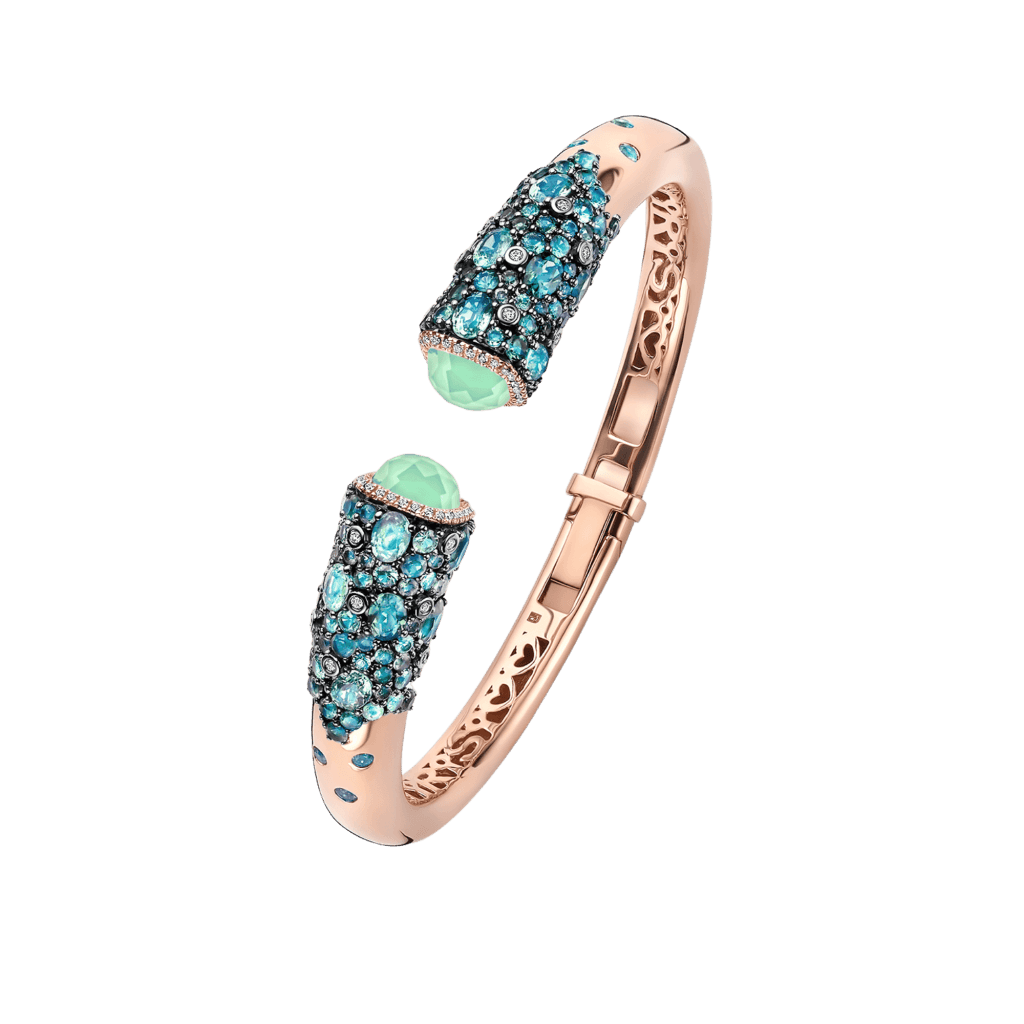 Tirisi Jewelry Doha armband roodgoud met london topaas - TG9074AQBTP - #5 Tirisi Jewelry Doha armband roodgoud met london topaas - TG9074AQBTP - #5