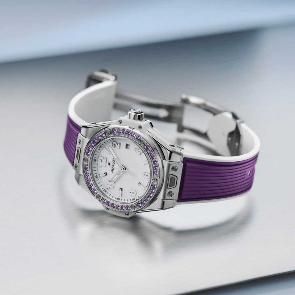 Hublot Big Bang One Click Joyful Steel Purple 33mm - 485.SV.2210.RX.1205 - #6 Hublot Big Bang One Click Joyful Steel Purple 33mm - 485.SV.2210.RX.1205 - #6