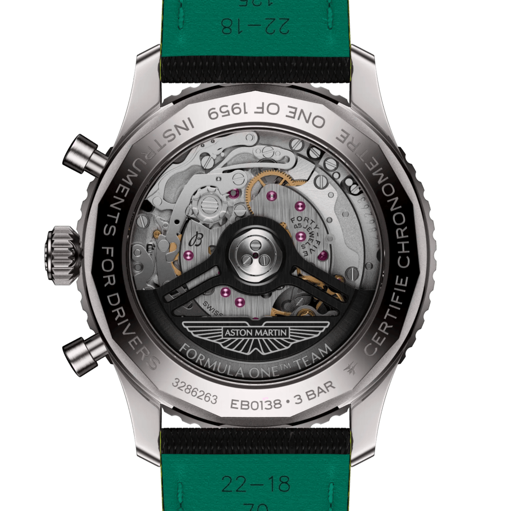 Breitling Navitimer B01 Chronograph Aston Martin Formula one 43mm - EB01381A1B1X1 - #4 Breitling Navitimer B01 Chronograph Aston Martin Formula one 43mm - EB01381A1B1X1 - #4