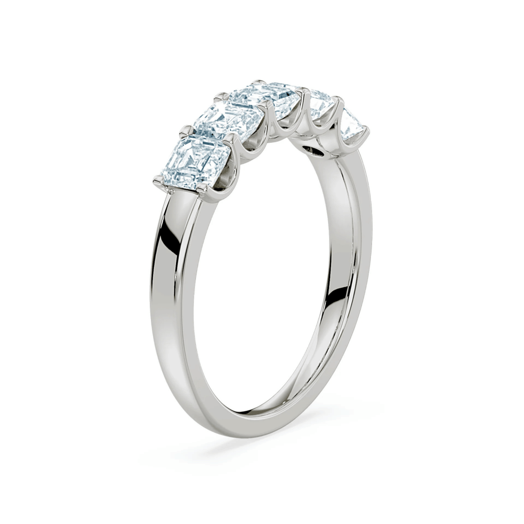 Royal Asscher Paola ring witgoud met diamant - R.151.RAC.WG.23 GIA - #7 Royal Asscher Paola ring witgoud met diamant - R.151.RAC.WG.23 GIA - #7