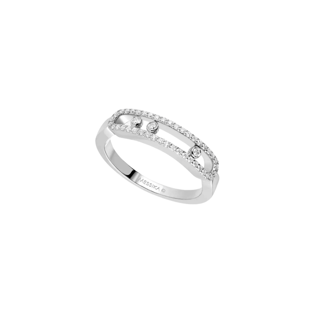 Move Classique Small Model Ring - Messika - 4683-WG Move Classique Small Model Ring - Messika - 4683-WG