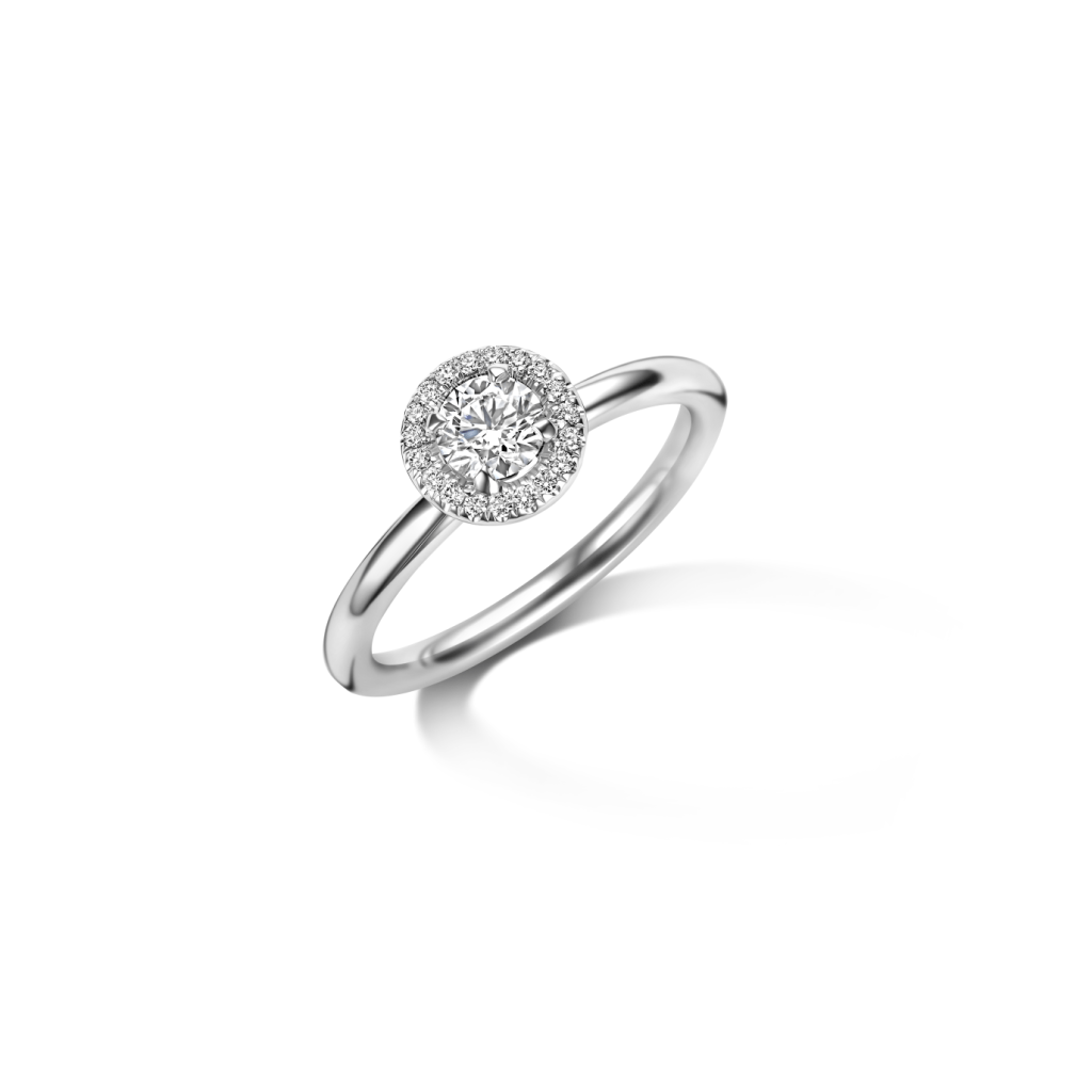 Schaap en Citroen Diamonds ring witgoud met diamant - #5 Schaap en Citroen Diamonds ring witgoud met diamant - #5