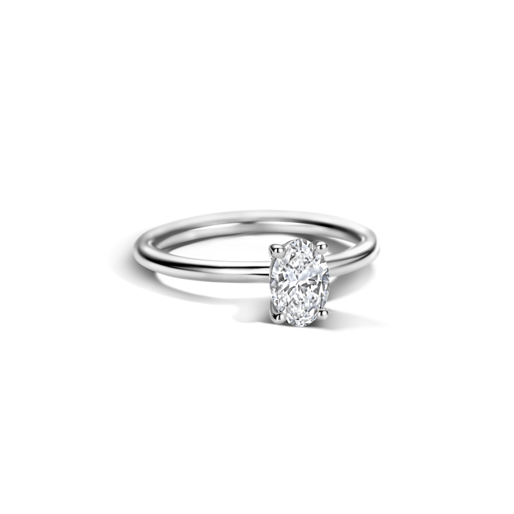Schaap en Citroen Diamonds ring witgoud met diamant - #5 Schaap en Citroen Diamonds ring witgoud met diamant - #5