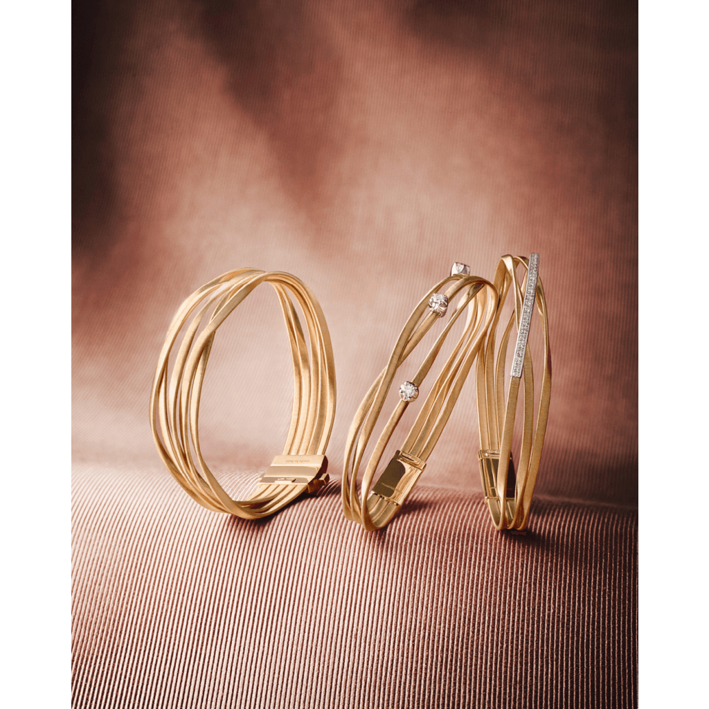 Marco Bicego Marrakech armband geelgoud met diamant - BG852-B8 - #3 Marco Bicego Marrakech armband geelgoud met diamant - BG852-B8 - #3