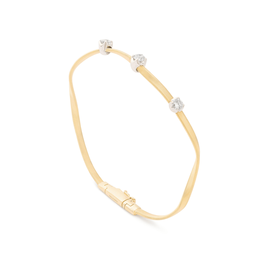 Marco Bicego Marrakech armband geelgoud met diamant - SG337-B1 - #1 Marco Bicego Marrakech armband geelgoud met diamant - SG337-B1 - #1