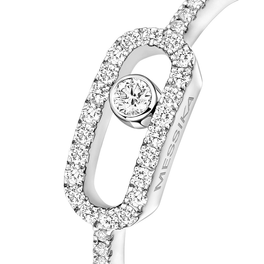 Messika Move Uno ring witgoud met diamant - 5630-WG - #2 Messika Move Uno ring witgoud met diamant - 5630-WG - #2