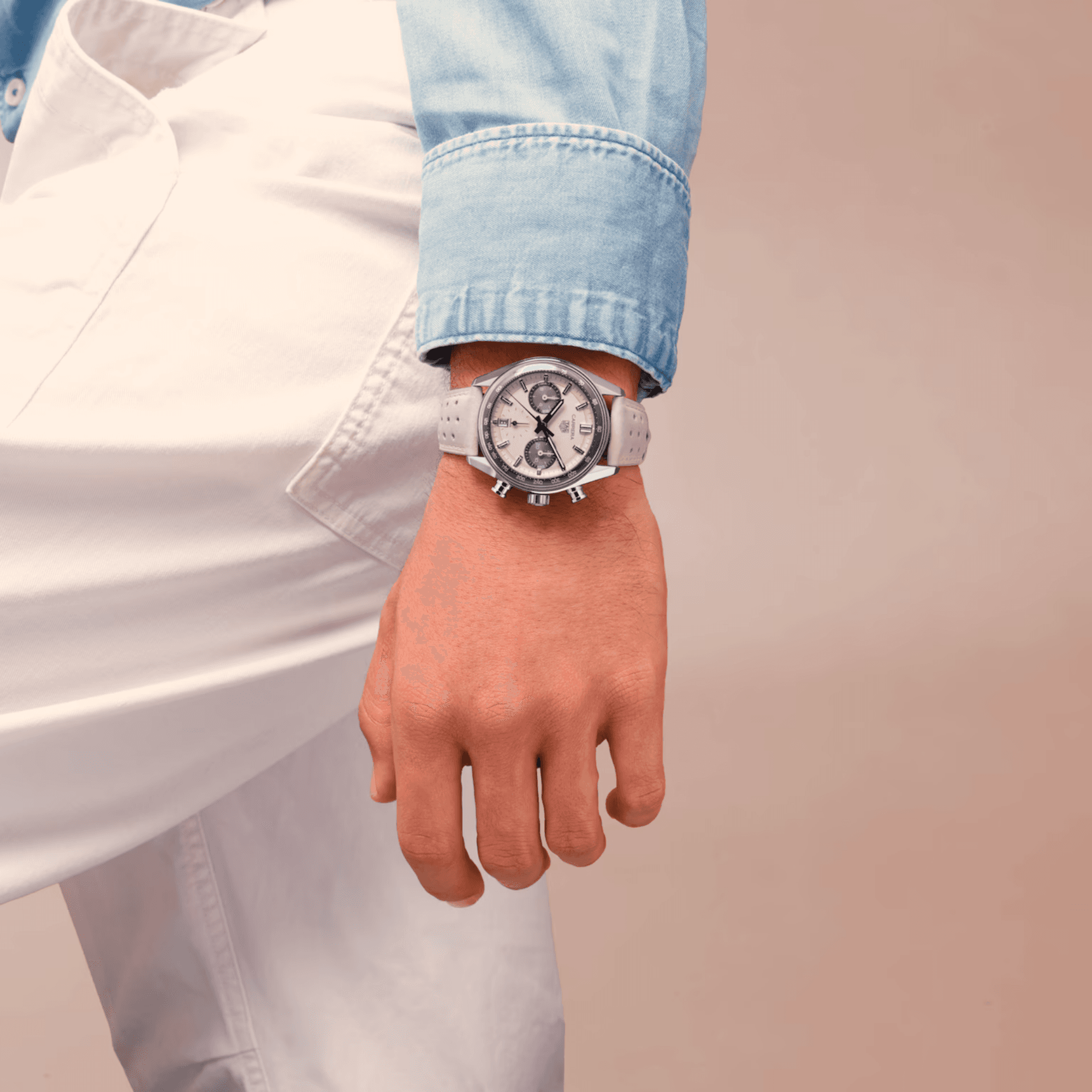 TAG Heuer Carrera Chronograph Glass Box Sand Racing 39mm - CBS221H.FC8366 - #2 TAG Heuer Carrera Chronograph Glass Box Sand Racing 39mm - CBS221H.FC8366 - #2