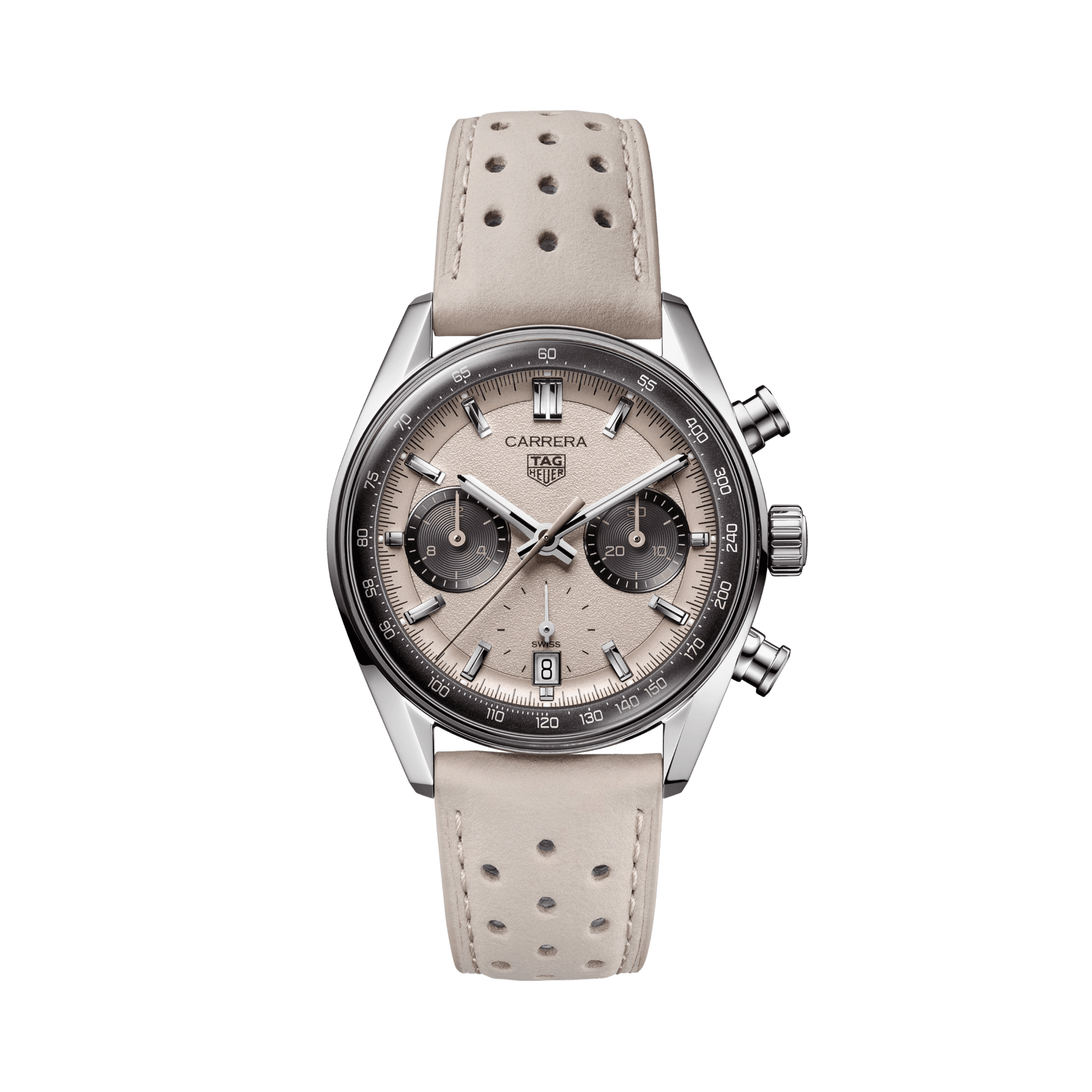 TAG Heuer Carrera Chronograph Glass Box Sand Racing 39mm - CBS221H.FC8366 - #1 TAG Heuer Carrera Chronograph Glass Box Sand Racing 39mm - CBS221H.FC8366 - #1