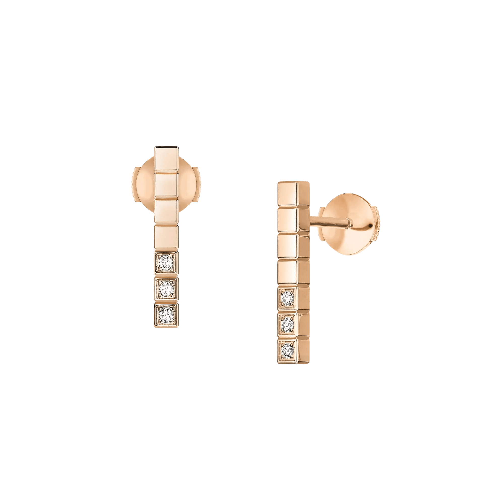 Ice Cube Mini Oorsieraad - Chopard - 837702-5002 Ice Cube Mini Oorsieraad - Chopard - 837702-5002