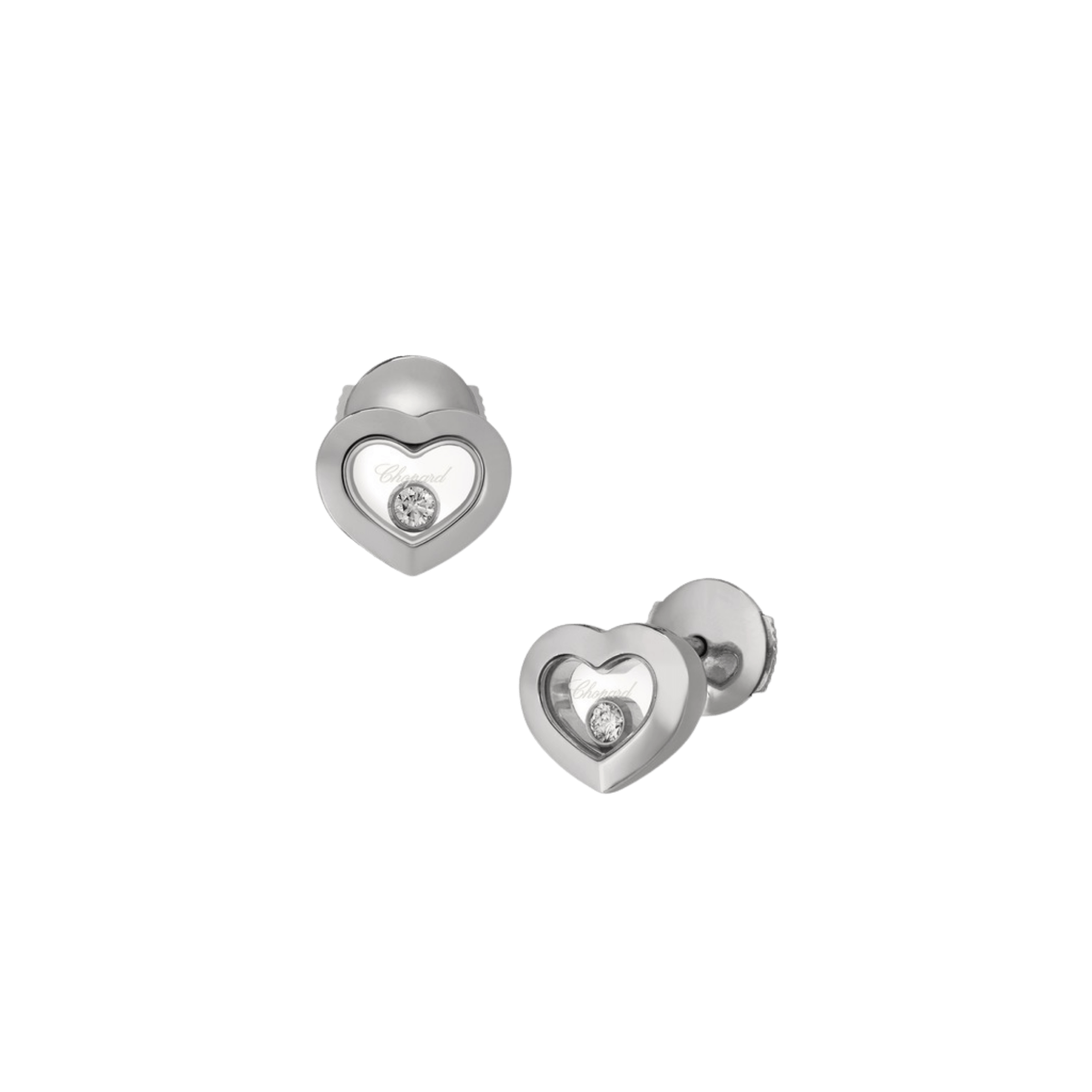 Happy Diamonds Icons Heart Oorsieraad - Chopard - 83A054-1001 Happy Diamonds Icons Heart Oorsieraad - Chopard - 83A054-1001