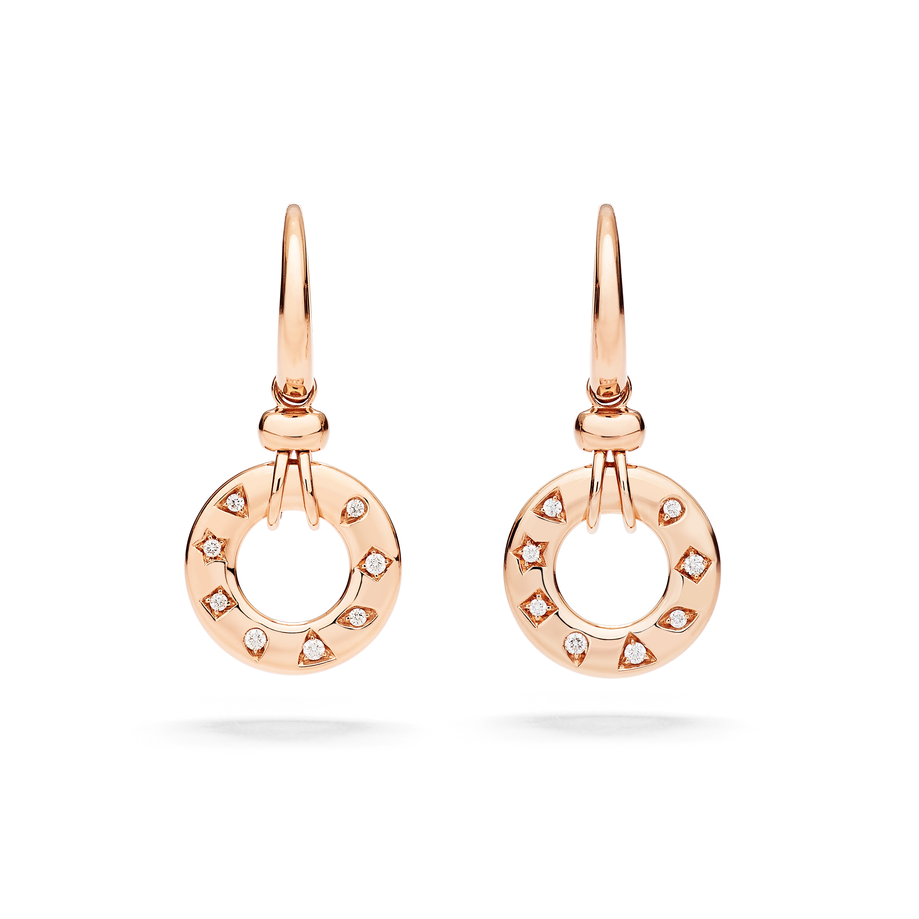 Pomellato Iconica oorsieraad roodgoud met diamant - POC6040 O7000 DB000 - #2 Pomellato Iconica oorsieraad roodgoud met diamant - POC6040 O7000 DB000 - #2