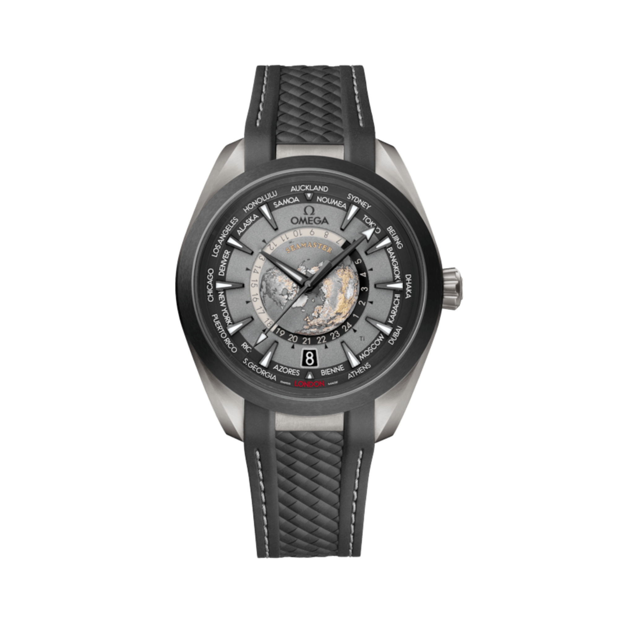 OMEGA Seamaster Aqua Terra 150M GMT Worldtimer 43mm - 220.92.43.22.99.001 - #1 OMEGA Seamaster Aqua Terra 150M GMT Worldtimer 43mm - 220.92.43.22.99.001 - #1
