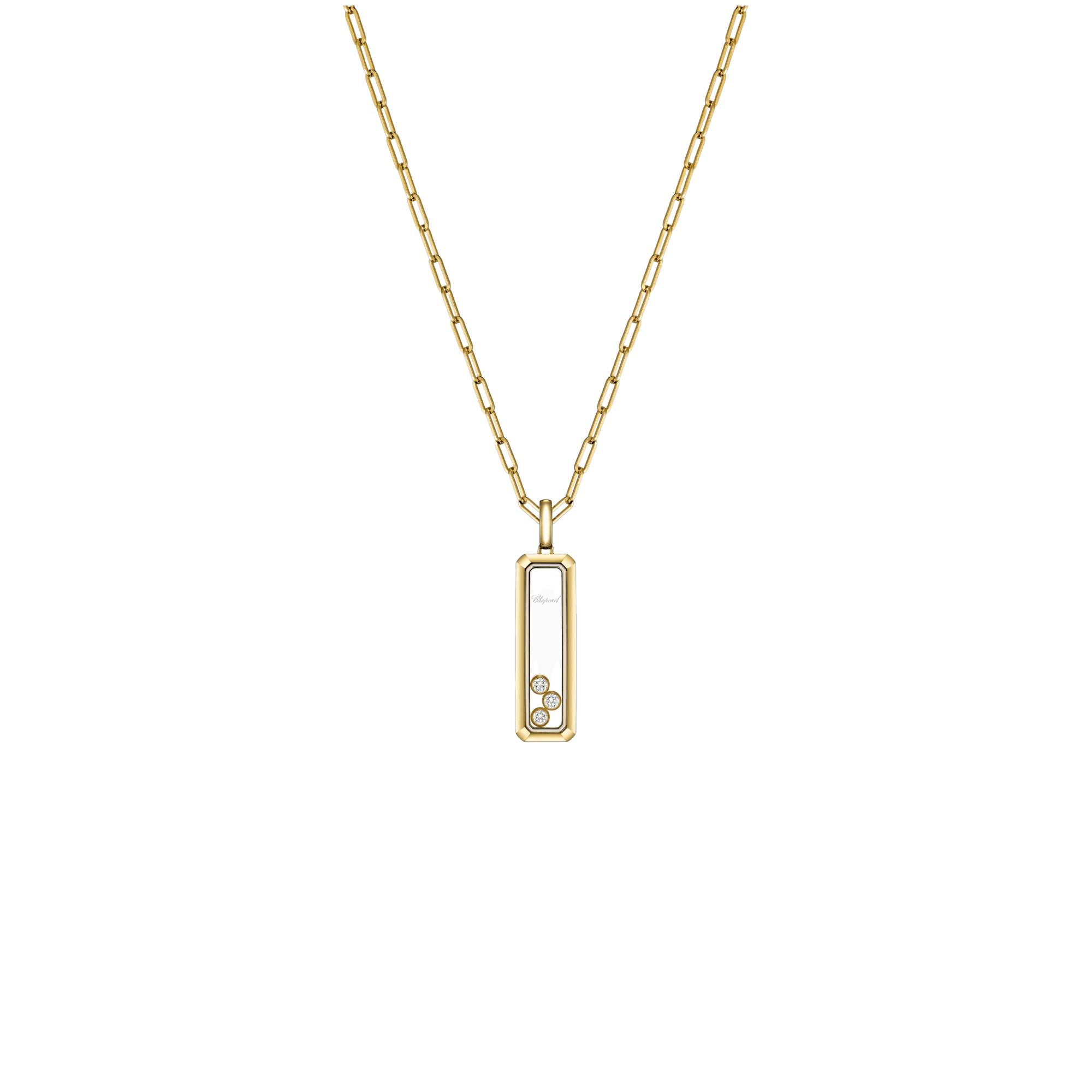 Chopard Happy Diamonds collier geelgoud met diamant - 79A202-0001 - #4 Chopard Happy Diamonds collier geelgoud met diamant - 79A202-0001 - #4