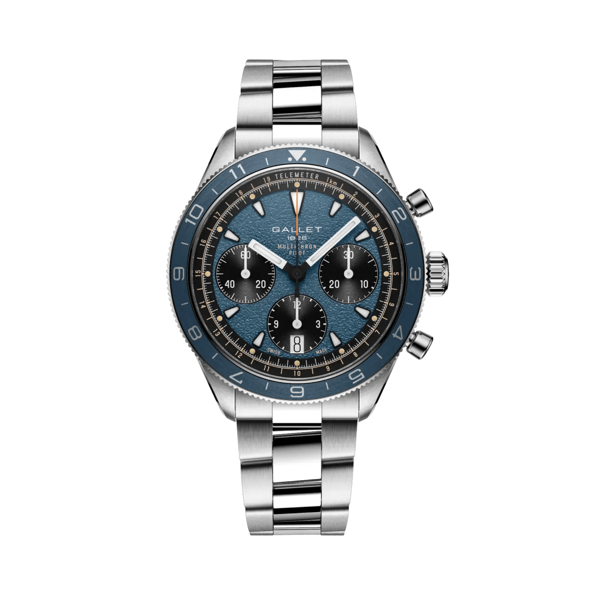 Multichron Pilot 42mm - Gallet - AG2303171C1A1 Multichron Pilot 42mm - Gallet - AG2303171C1A1