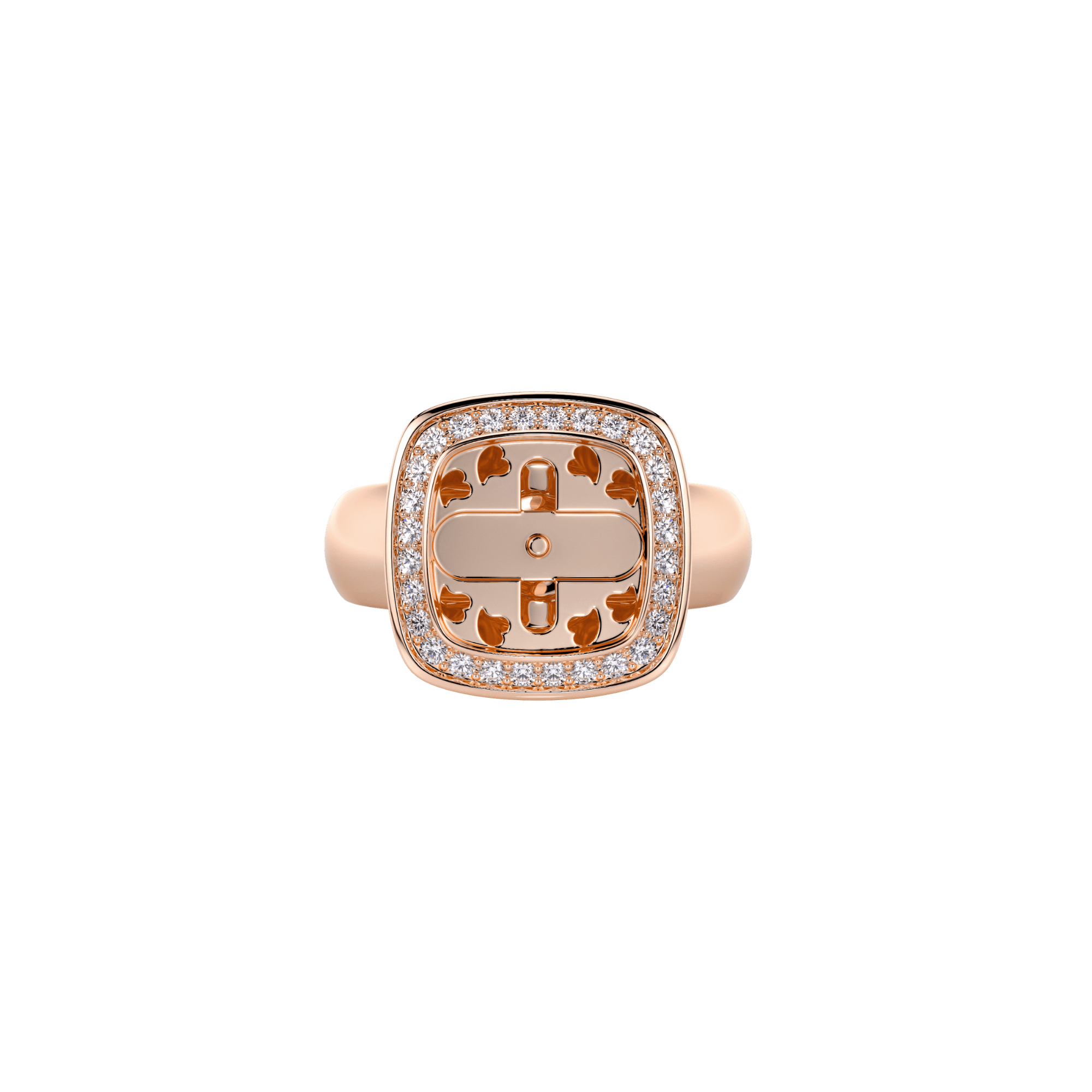Tirisi Jewelry Milano Twist ring roodgoud - TR9817DP - #2 Tirisi Jewelry Milano Twist ring roodgoud - TR9817DP - #2