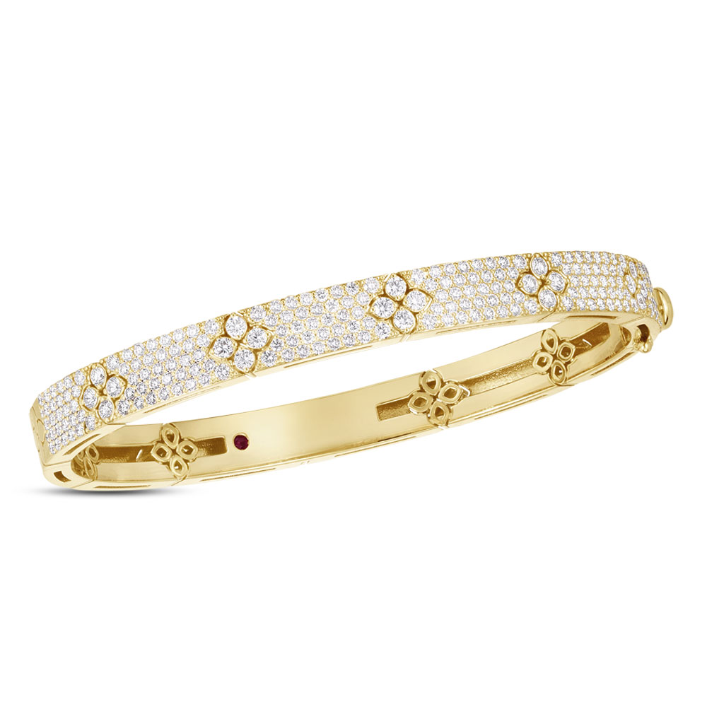 Roberto Coin Love In Verona armband geelgoud met diamant - ADR888BA2044 - #1 Roberto Coin Love In Verona armband geelgoud met diamant - ADR888BA2044 - #1