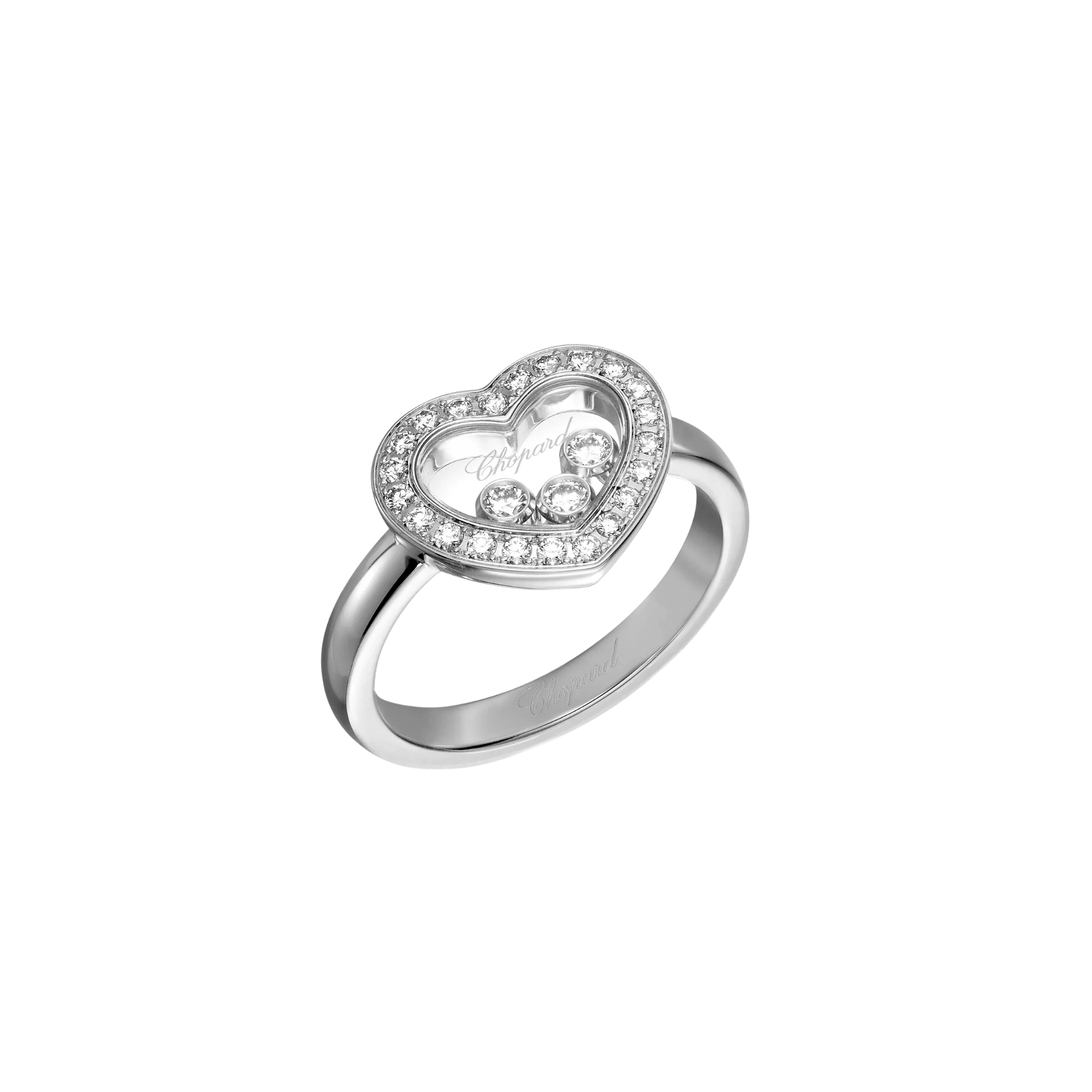 Happy Diamonds Icons Heart Ring - Chopard - 82A611-1210 Happy Diamonds Icons Heart Ring - Chopard - 82A611-1210