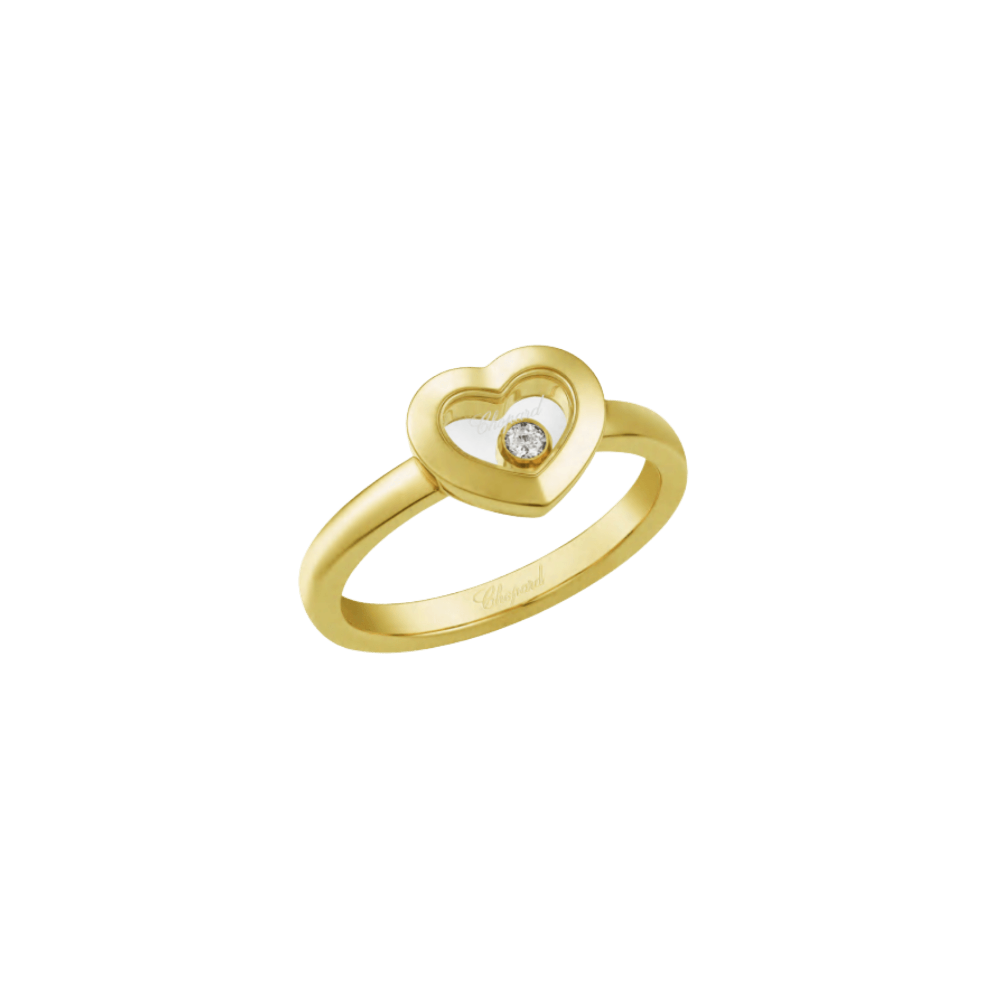 Happy Diamonds Icons Heart Ring - Chopard - 82A054-0109 Happy Diamonds Icons Heart Ring - Chopard - 82A054-0109