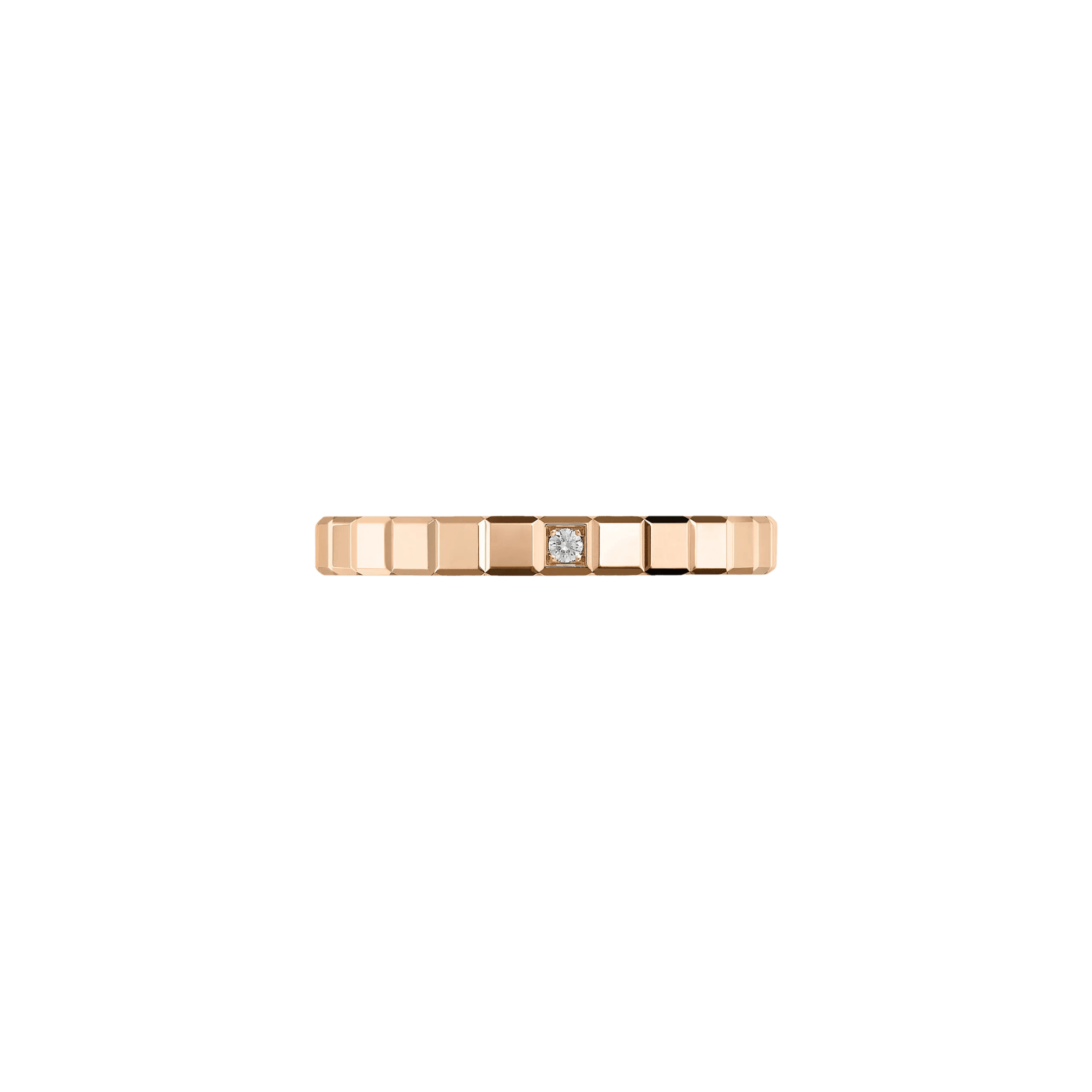 Chopard Ice Cube Mini ring roodgoud met diamant - 827702-5229 - #3 Chopard Ice Cube Mini ring roodgoud met diamant - 827702-5229 - #3