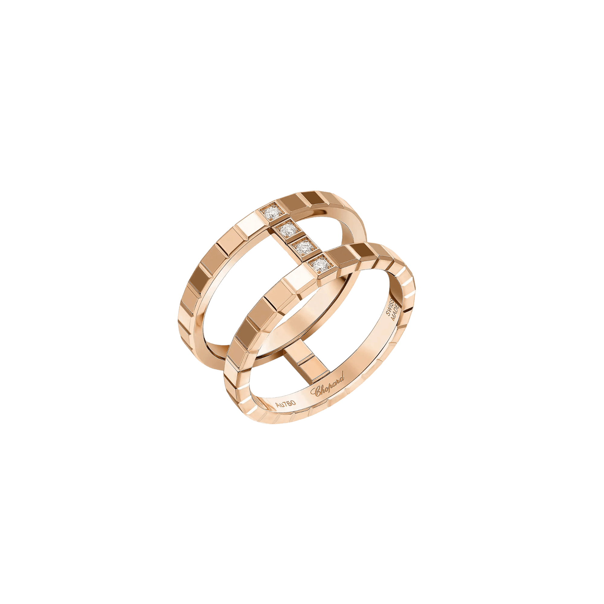 Ice Cube Mini Ring - Chopard - 827006-5010 Ice Cube Mini Ring - Chopard - 827006-5010