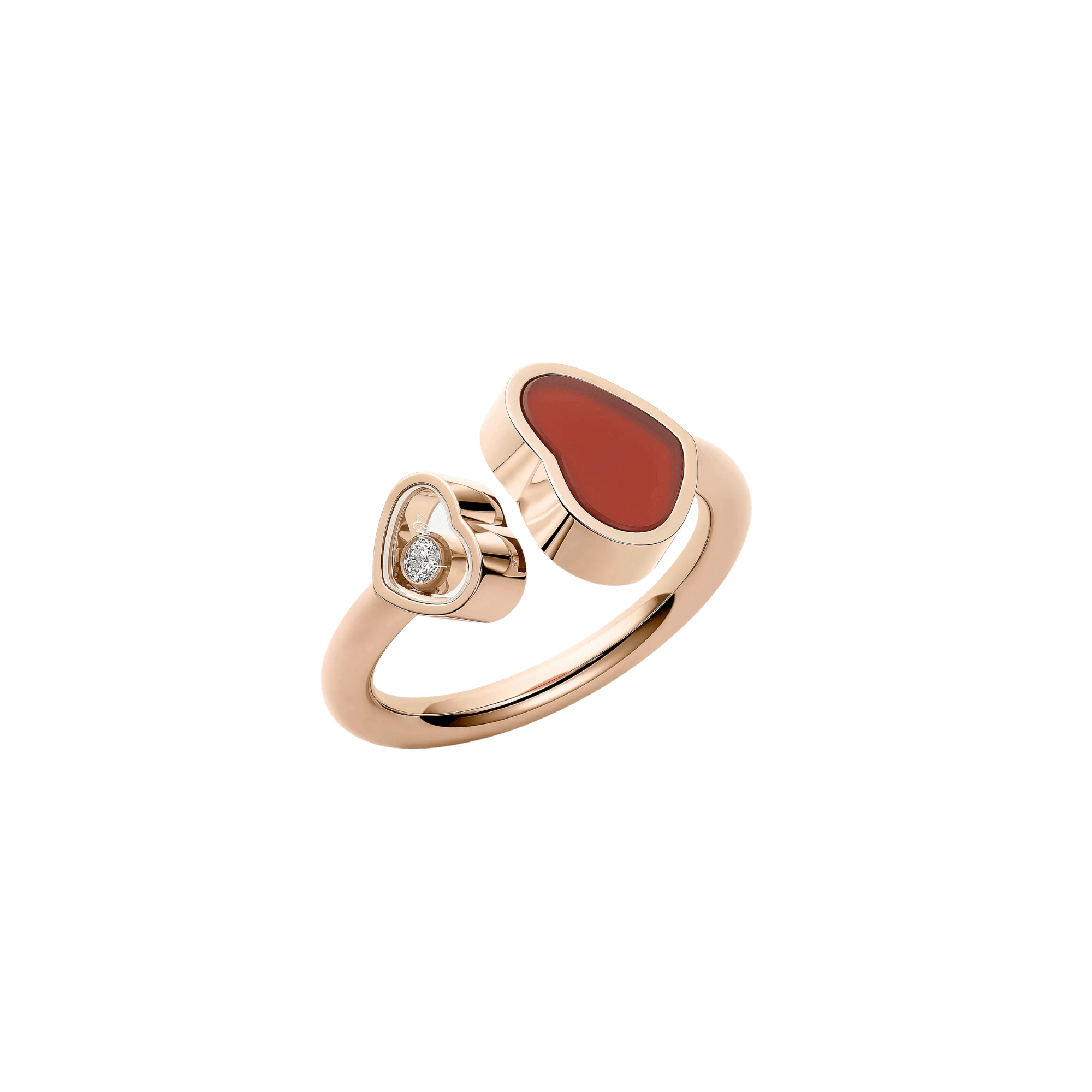 Happy Diamonds Happy Hearts Ring - Chopard - 829482-5830 Happy Diamonds Happy Hearts Ring - Chopard - 829482-5830