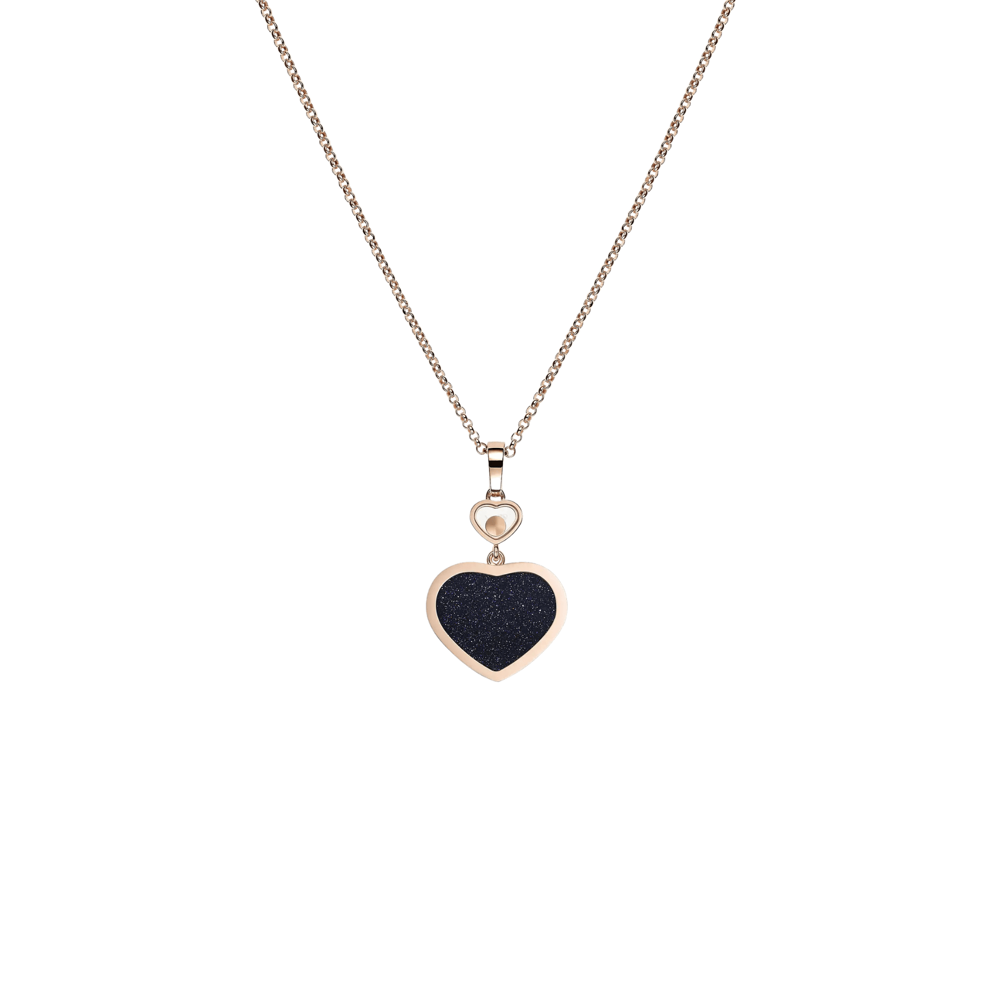 Chopard Happy Diamonds Happy Hearts collier roodgoud met diamant - 797482-5510 - #3 Chopard Happy Diamonds Happy Hearts collier roodgoud met diamant - 797482-5510 - #3