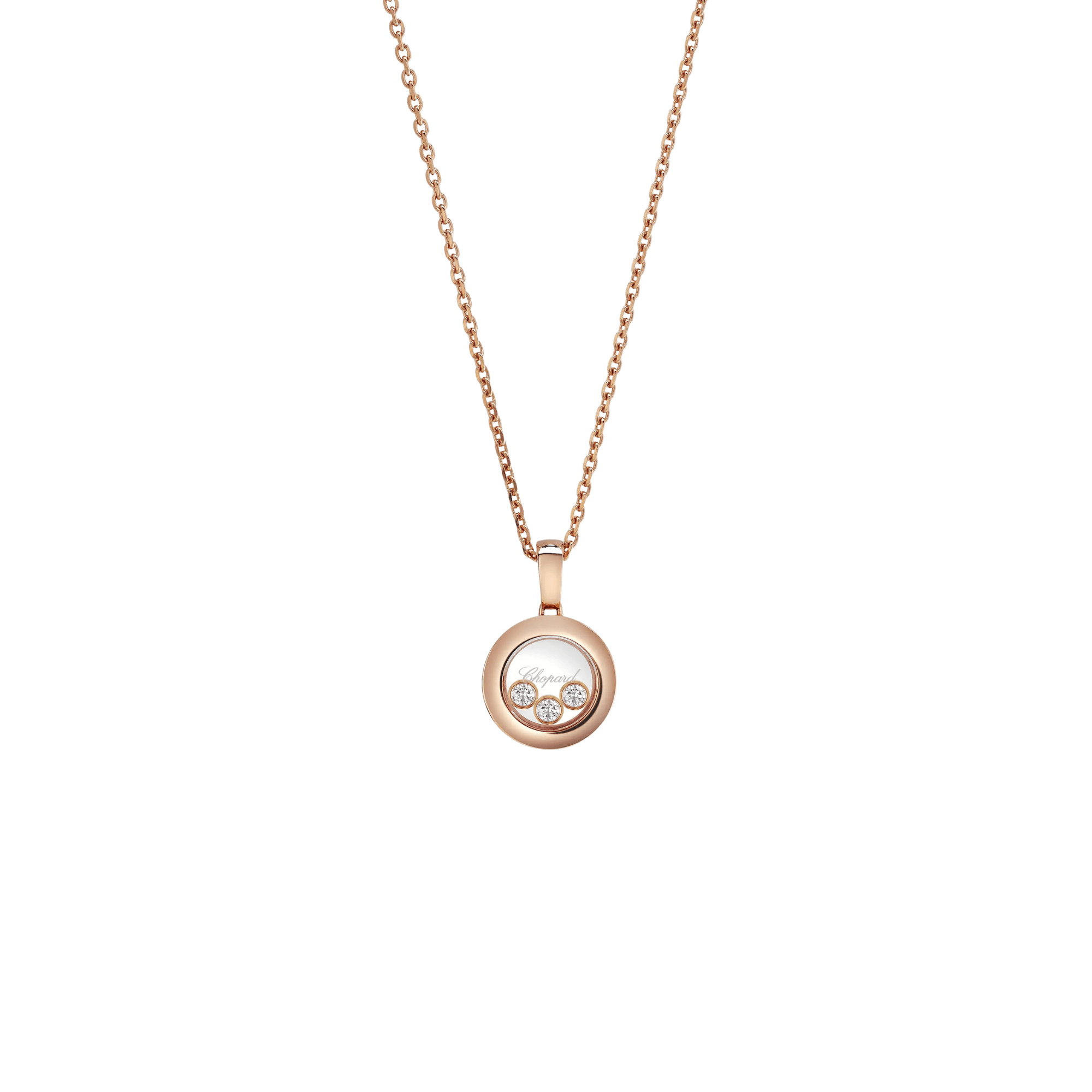 Happy Diamonds Icons Round Collier - Chopard - 79A018-5001 Happy Diamonds Icons Round Collier - Chopard - 79A018-5001