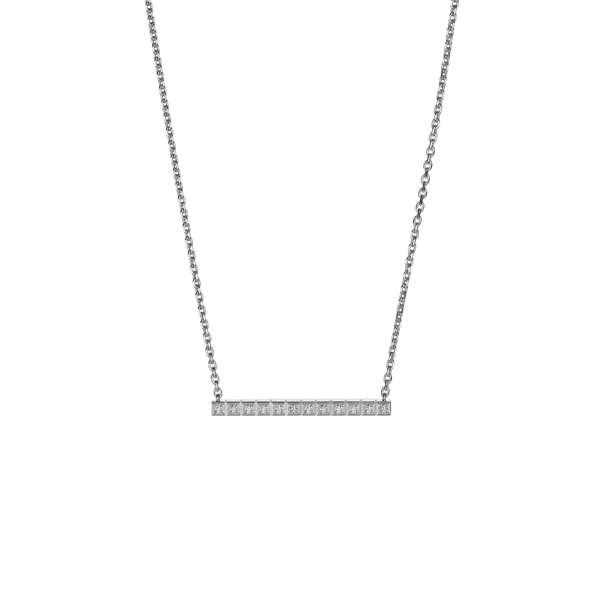 Ice Cube Collier - Chopard - 817702-1003 Ice Cube Collier - Chopard - 817702-1003