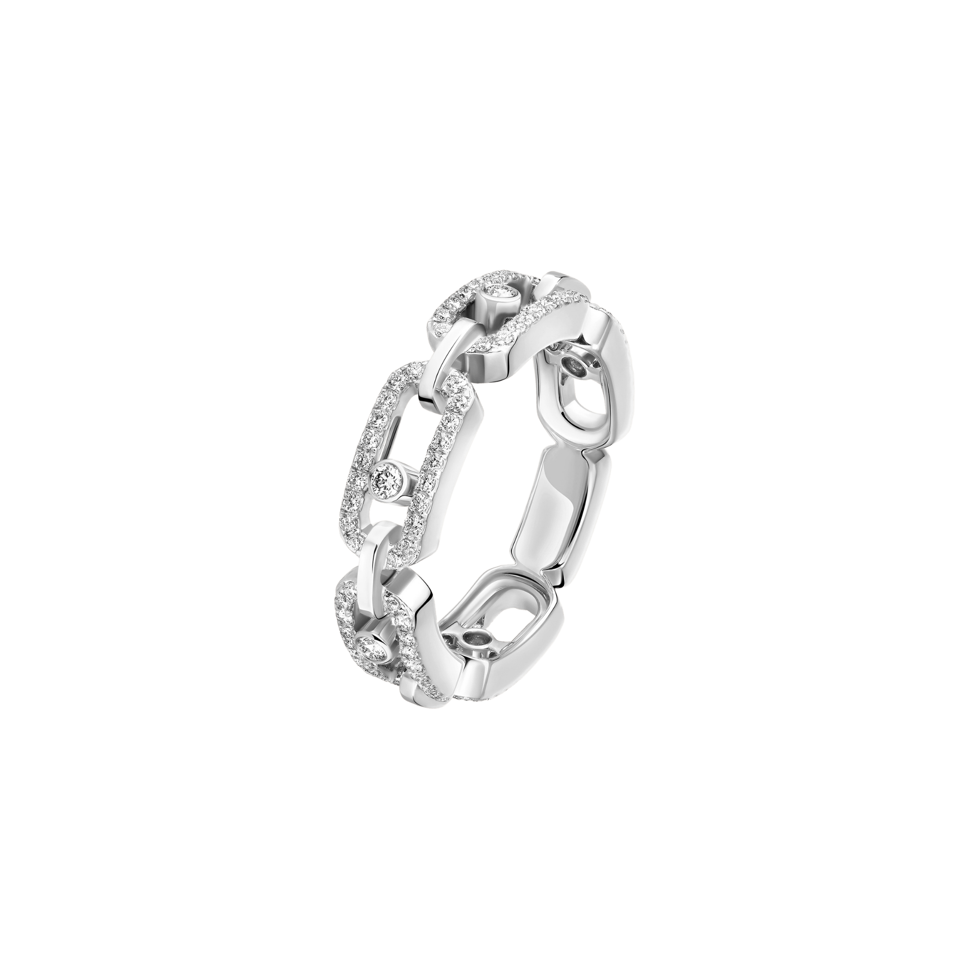 Move Link Ring - Messika - 12012-WG Move Link Ring - Messika - 12012-WG