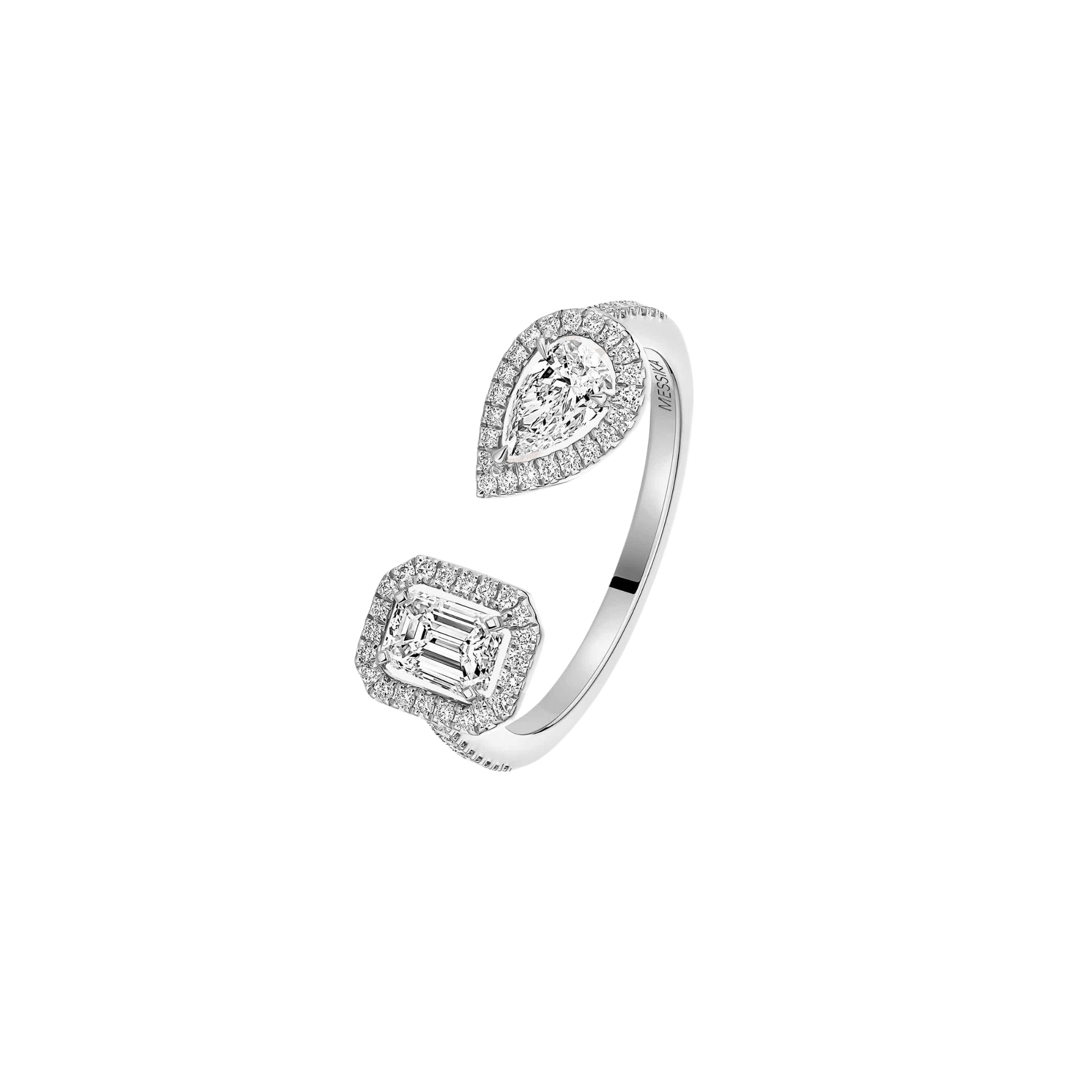 My Twin Toi & Moi Ring - Messika - 6636-WG My Twin Toi & Moi Ring - Messika - 6636-WG