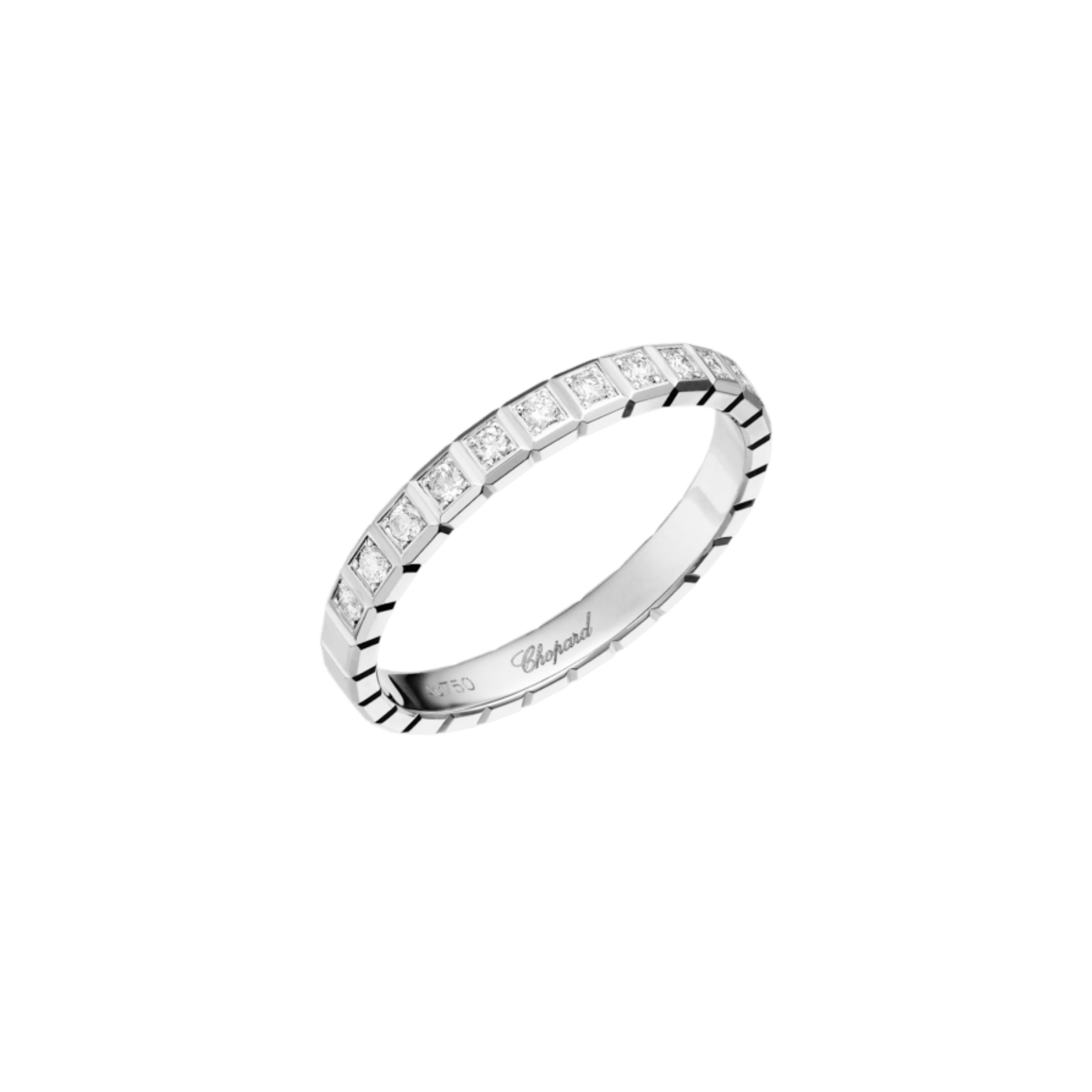 Ice Cube Mini Ring - Chopard - 827702-1258 Ice Cube Mini Ring - Chopard - 827702-1258