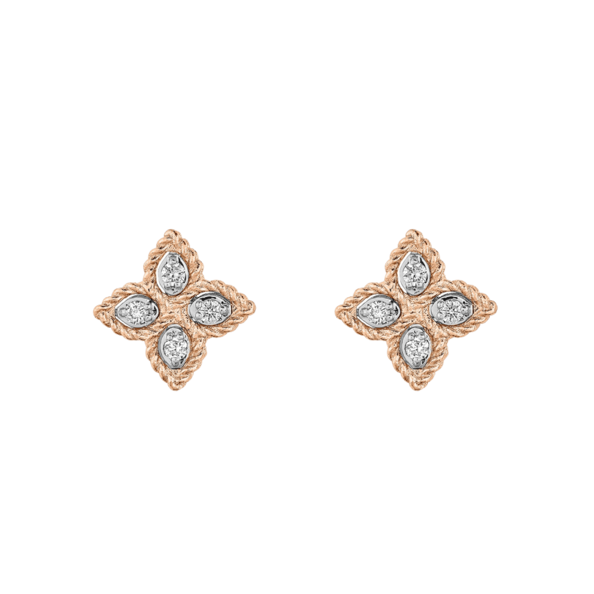 Princess Flower Oorsieraad - Roberto Coin - ADR777EA0641 Princess Flower Oorsieraad - Roberto Coin - ADR777EA0641